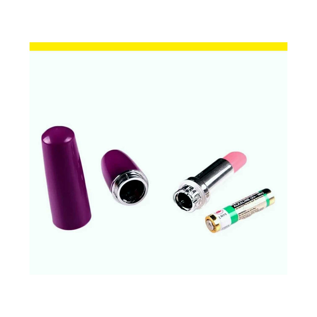 Vibrador labial discreto y portátil