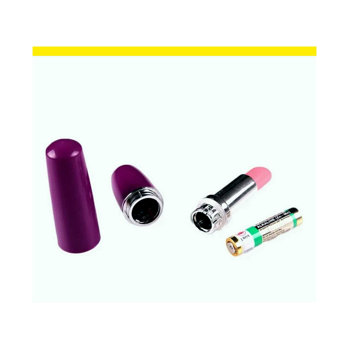 Vibrador labial discreto y portátil