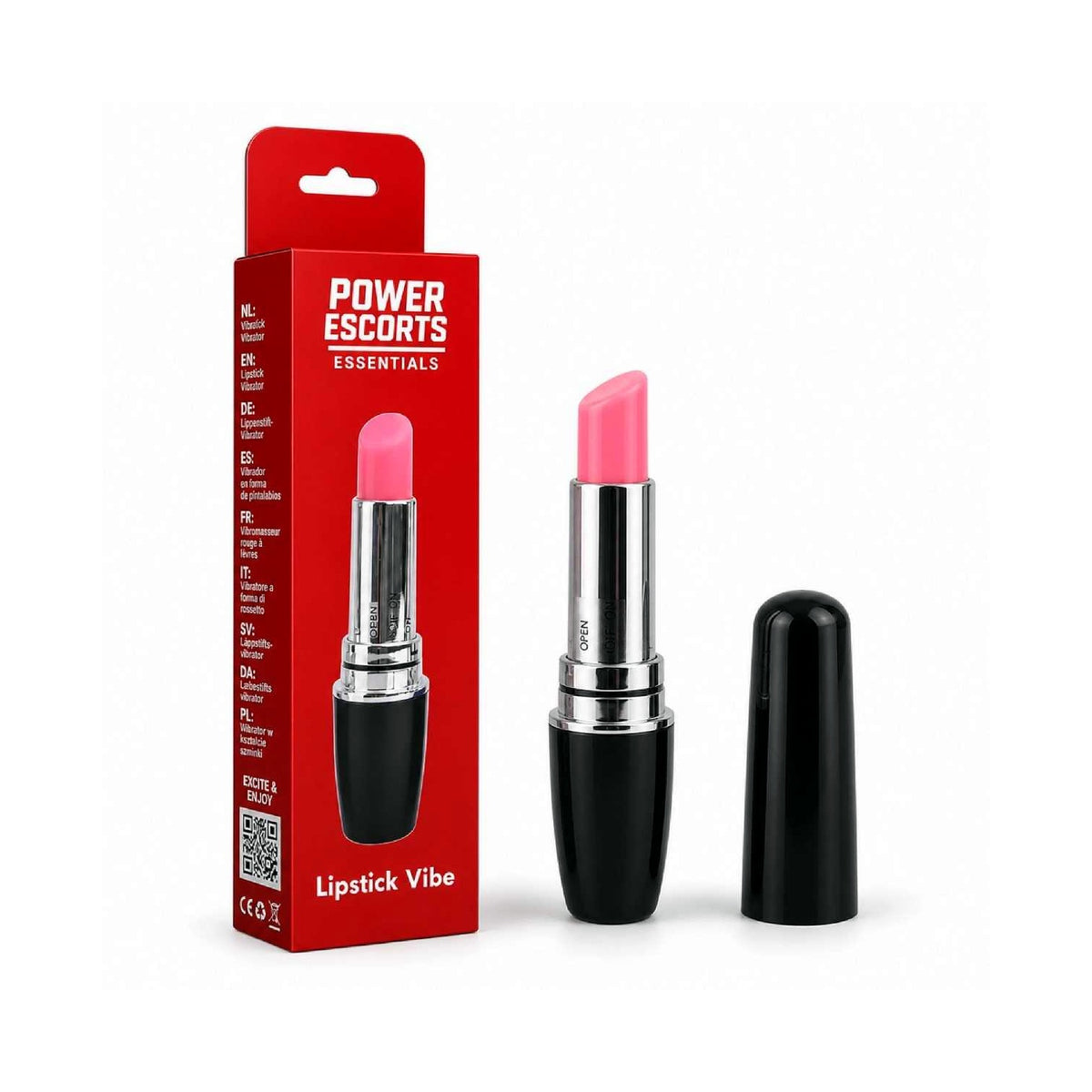 Vibrador labial discreto y portátil