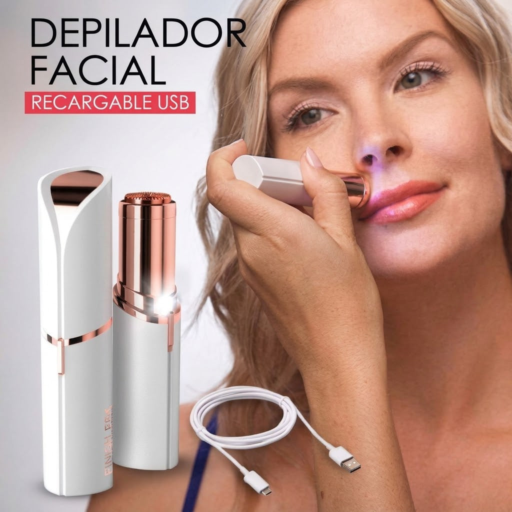depilador mujer facial portatil