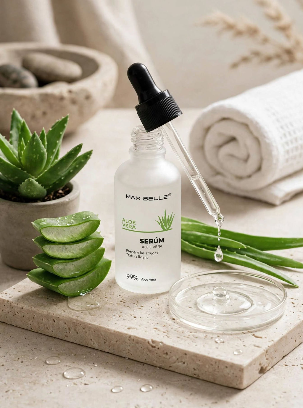 Serum con Aloe Vera