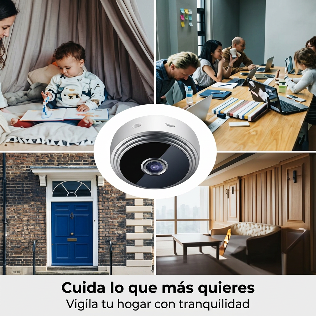 Imagen del producto con composición natural y texto en español